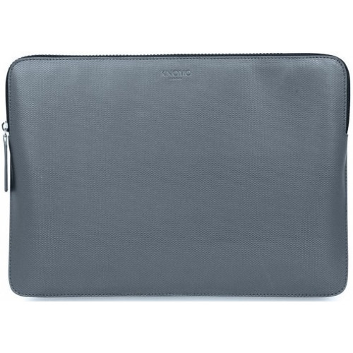 Чохол Knomo Geometric Embossed Laptop Sleeve Silver for Macbook 12 (KN-14-209-SIL)